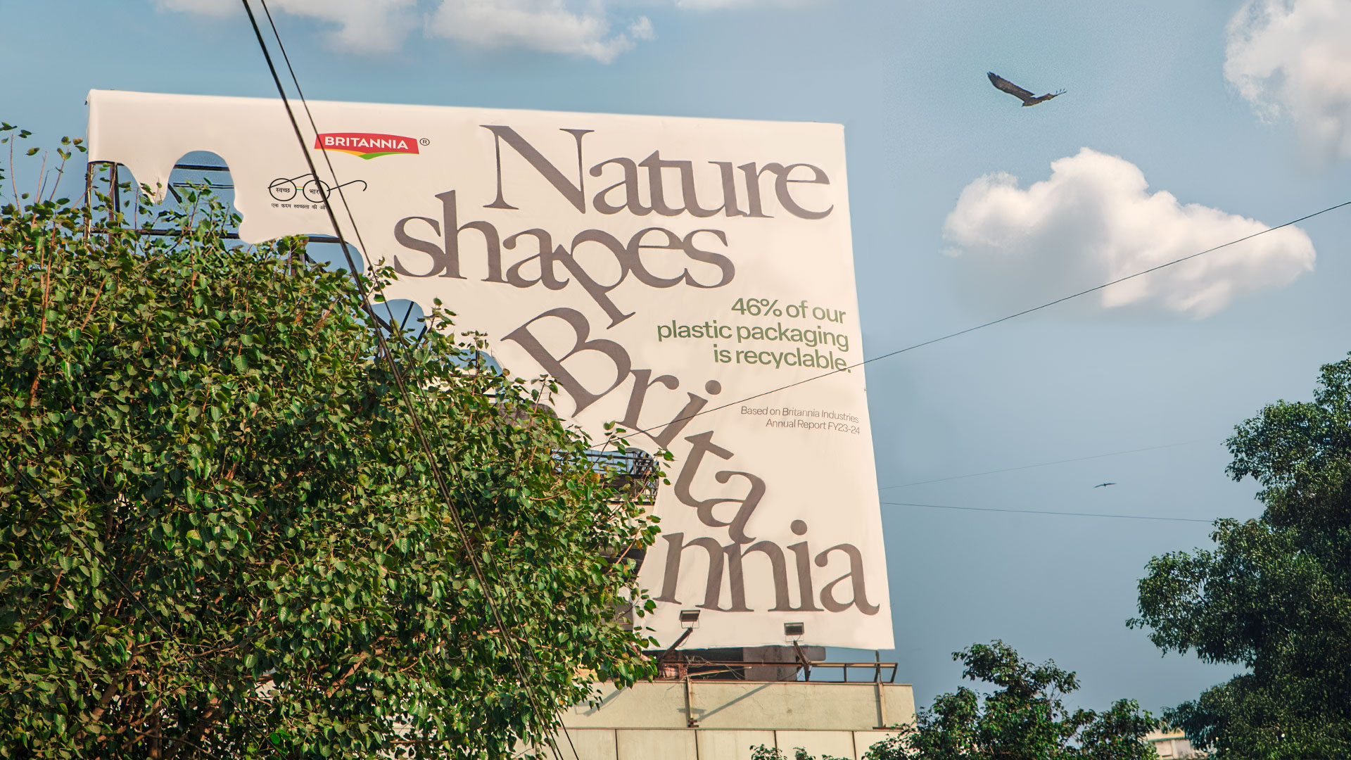 nature shapes britannia campaign