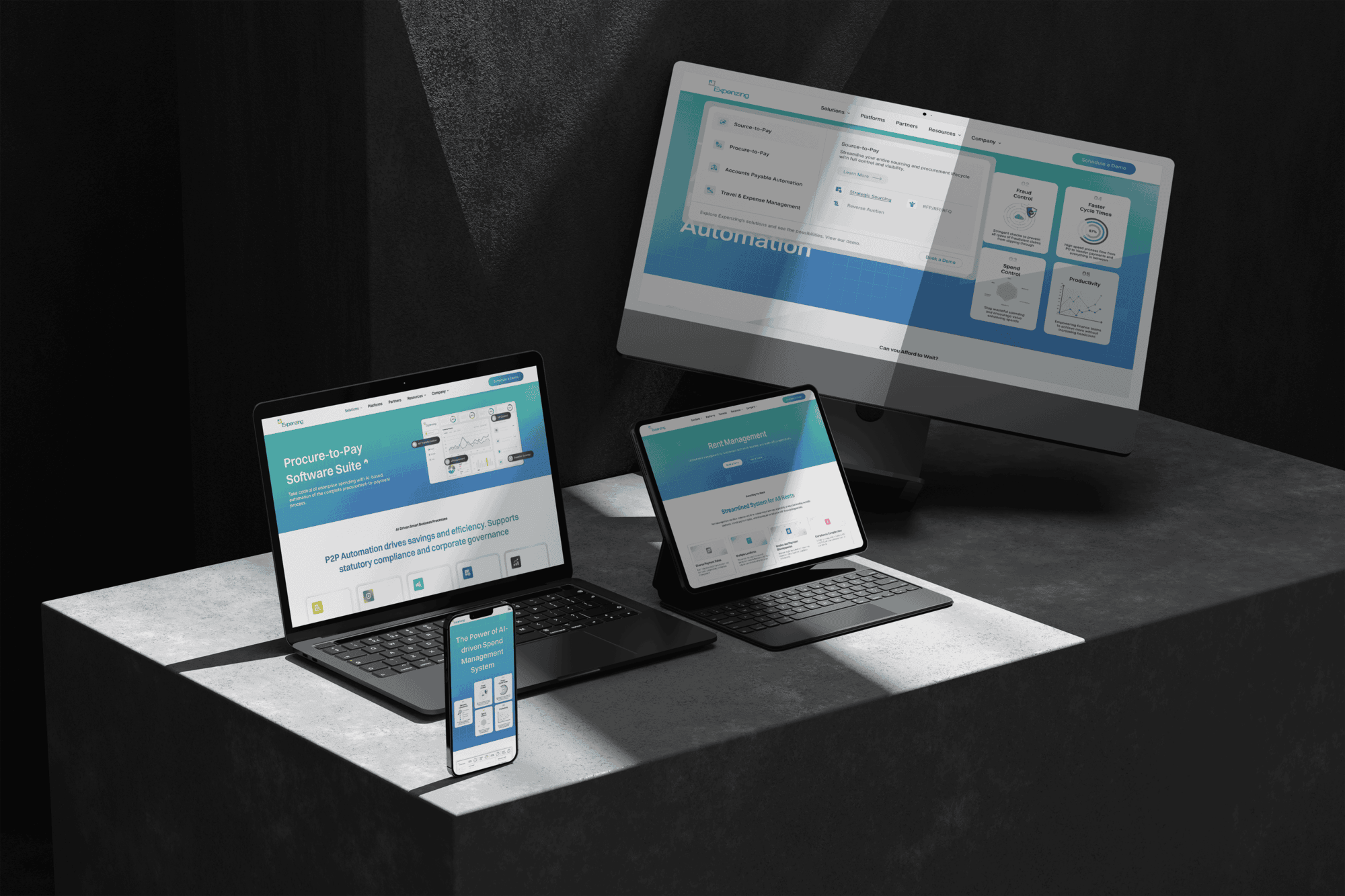 expenzing responsive