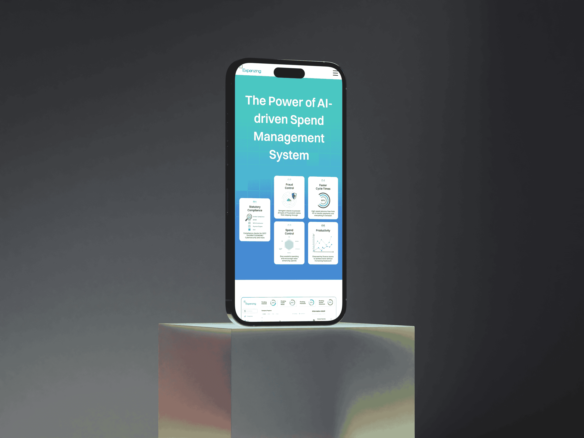 saas mobile responsive