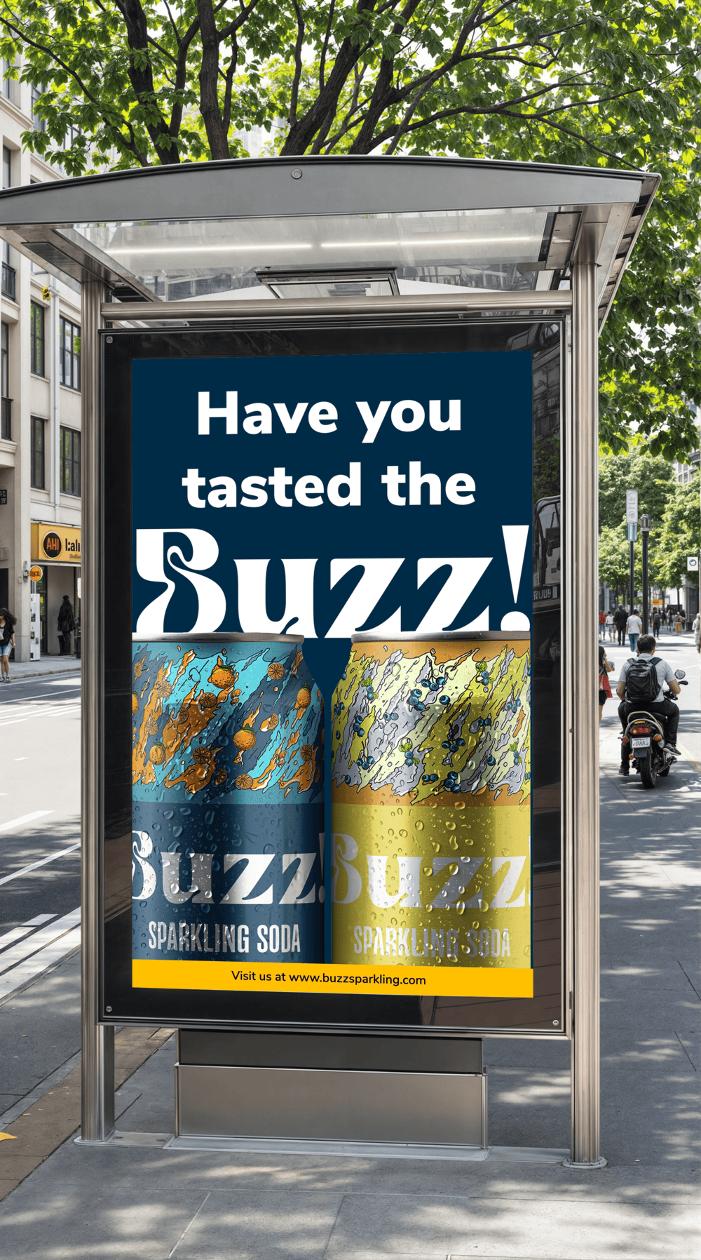 buzz ooh advertising design