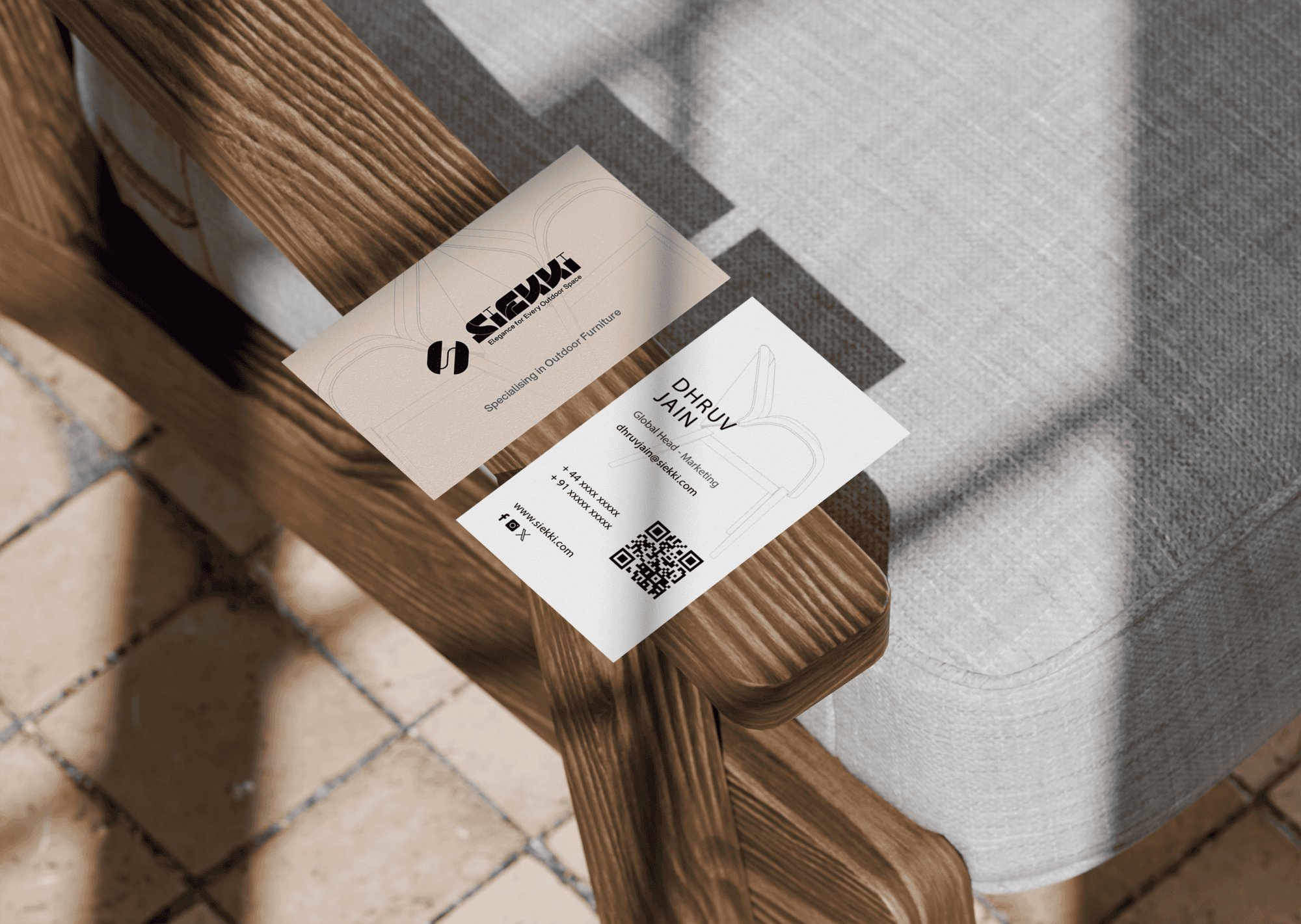 siekki buisness card design