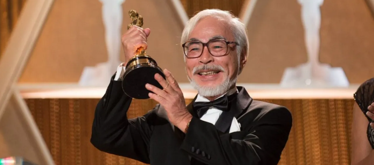 hayao miyazaki at the oscar